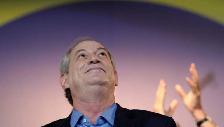 Ciro Gomes na convenção do PDT, em 20 de junho.