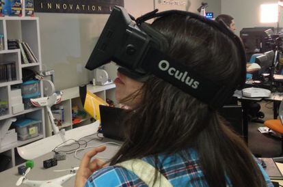 Experimentando o Oculus.