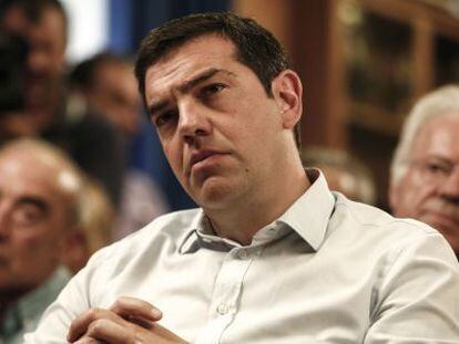 O primeiro-ministro grego Alexis Tsipras, em 5 de agosto.