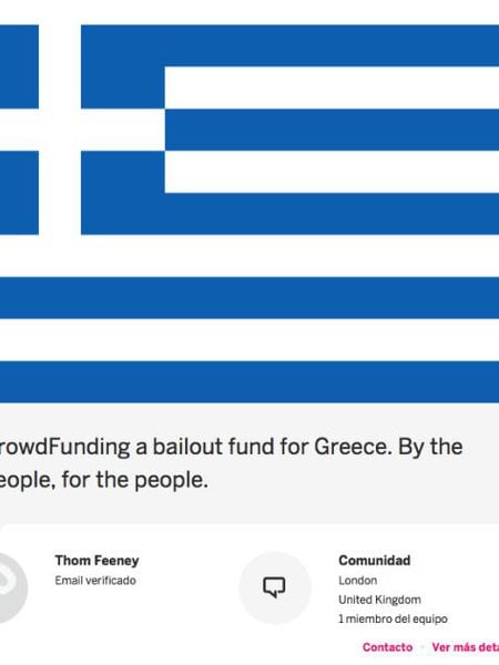 A campanha de arrecadação na plataforma Indiegogo.