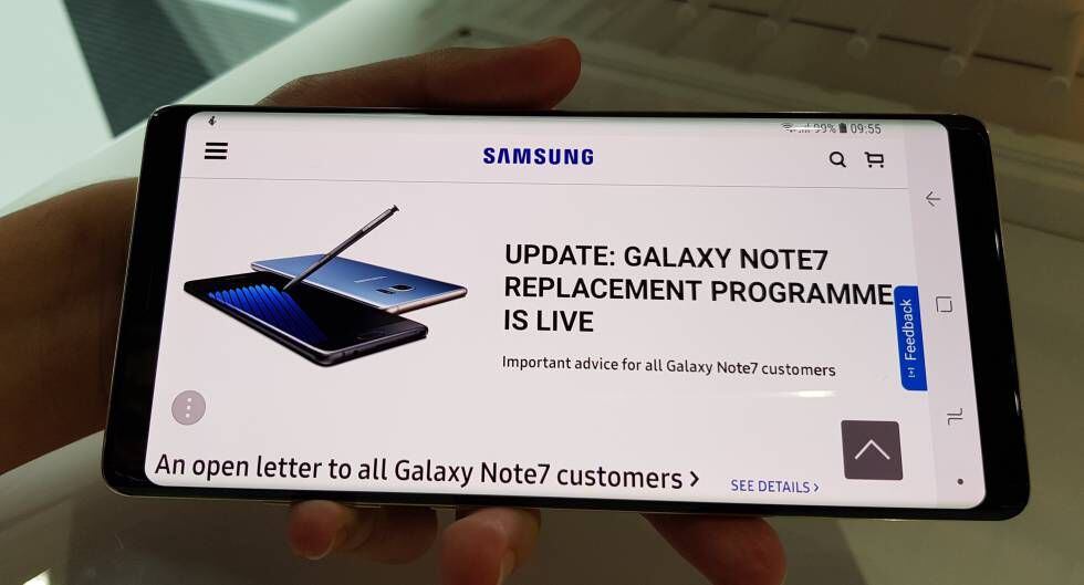 A Samsung quer deixar para trás o fiasco do Note 7 e suas baterias explosivas