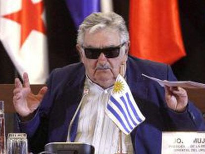José Mujica, em 12 de março.