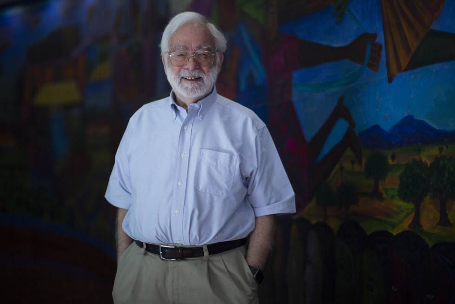 Herbert S. Klein, professor emérito da Universidade Columbia (EUA), reconhecido com o prêmio Alfonso Reyes 2019.