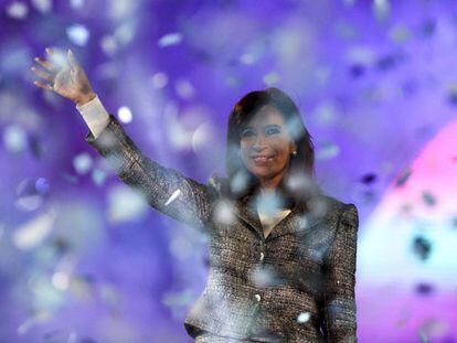 Cristina Kirchner celebra os doze anos de kirchnerismo no poder.
