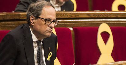 Quim Torra, novo presidente da Catalunha.