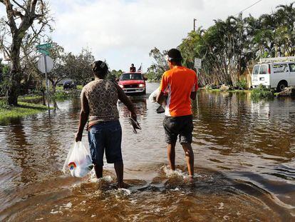 Naples, uma das zonas mais afetadas pelo Irma