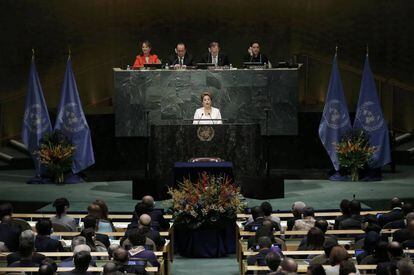 Dilma Rousseff na ONU.