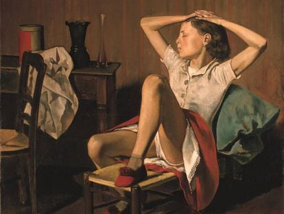 'Teresa sonhando' (1938), de Balthus.