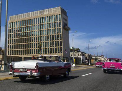 Embaixada dos EUA em Havana.