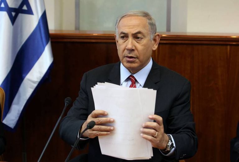 Benjamin Netanyahu, primeiro-ministro de Israel, no domingo passado em Jerusalém.