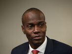 WASHINGTON, DC - APRIL 20:  Haitian presidential candidate Jovenel Moise arrives at the National Press Club April 20, 2016 in Washington, DC.  (Photo by Alex Wong/Getty Images)