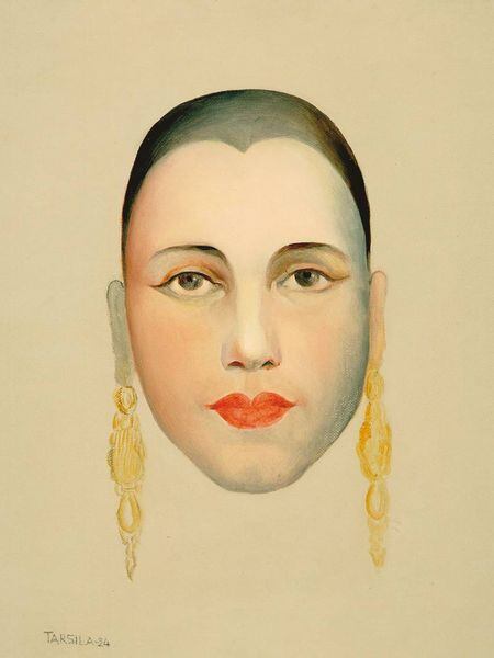 Auto-retrato de Tasila do Amaral.