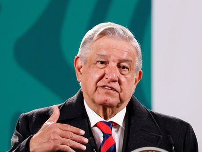 O presidente mexicano, Andrés Manuel López Obrador.