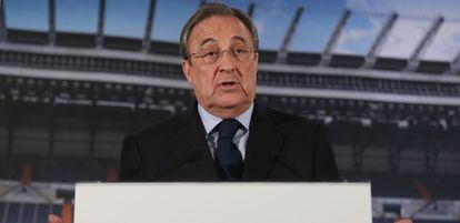 Florentino Pérez, presidente do Real Madrid.