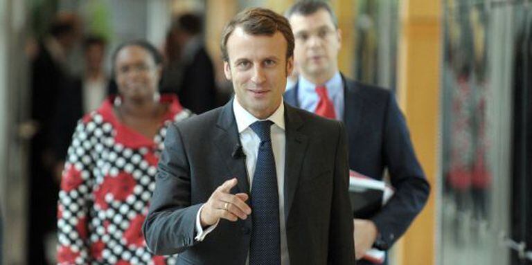 O ministro da Economia da França, Emmanuel Macron.