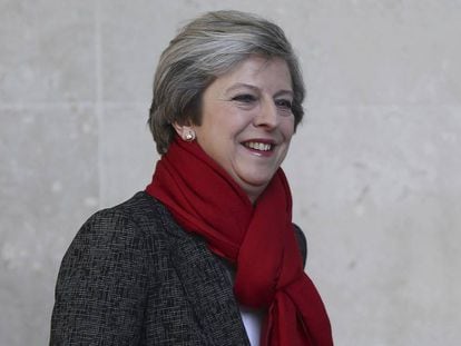 A primeira-ministra britânica, Theresa May.