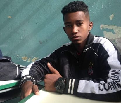 Dennys Guilherme dos Santos Franco, 16 anos, morador da Vila Matilde, zona leste paulistana. Ele é uma das nove vítimas pisoteadas durante ação da PM em baile funk de Paraisópolis, na zona sul de São Paulo.
