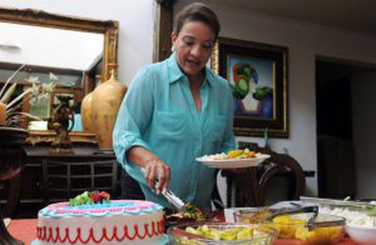 Xiomara Castro, candidata presidencial em Honduras.