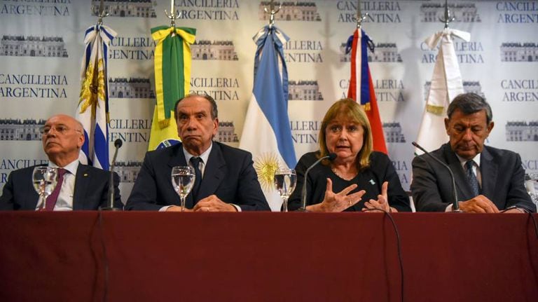 Ministros das Relações Exteriores dos países membros do Mercosul