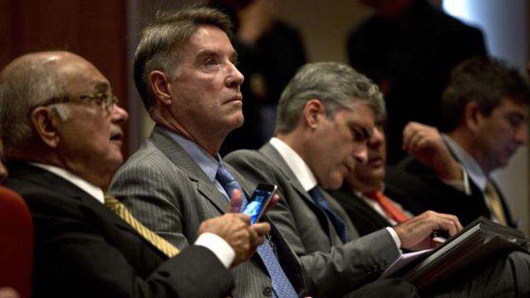 Eike Batista no tribunal em novembro.