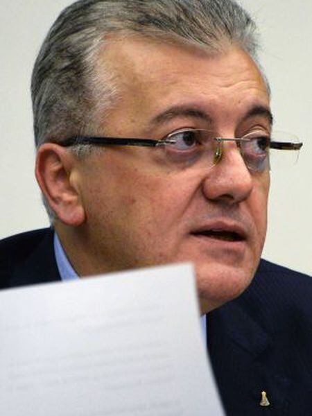 O presidente da Petrobras, nesta quarta-feira.