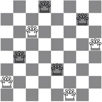 Sabendo que um tabuleiro de xadrez é dividido em quadrados escuros e  claros, denominados casas, de- 