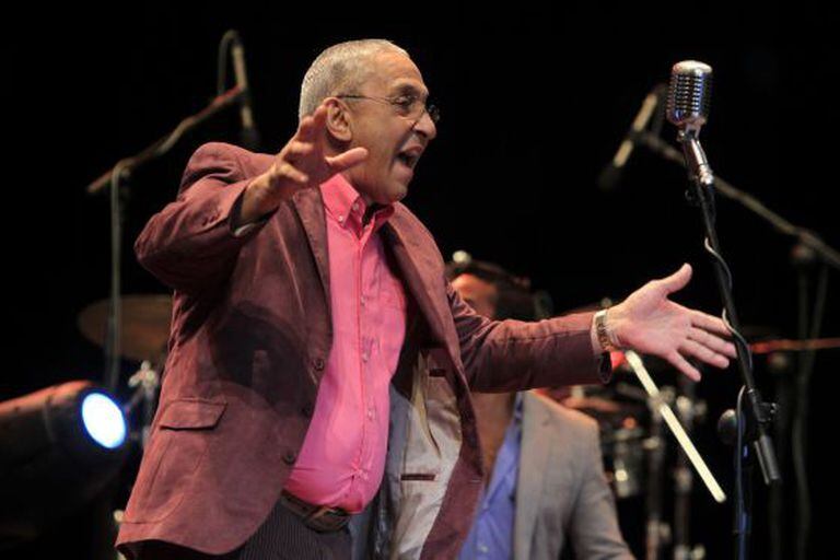O músico cubano fundador da orquestra Los Van Van, em 2012.