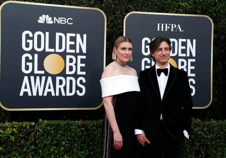 O casal na última cerimônia do Globo de Ouro.