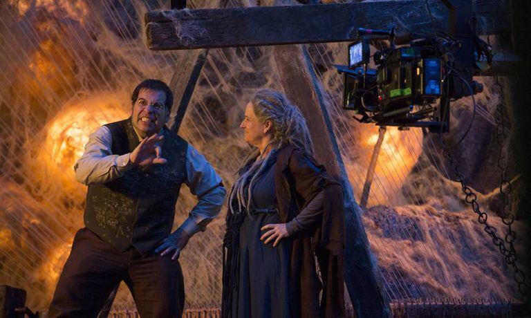 Leandro Hassum e Vera Holtz em 'Malasartes e o duelo com a morte'.