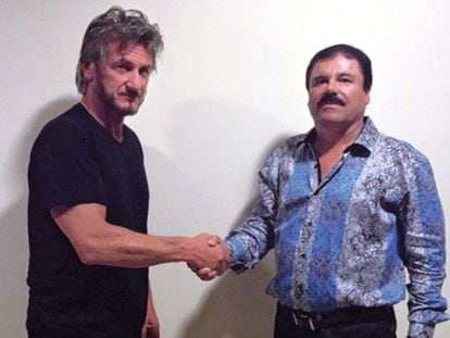 Sean Penn e El Chapo Guzmán.