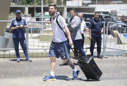 Lionel Messi viajou no avião que caiu.