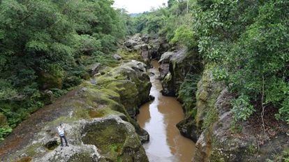 Canyon do rio Mandiyaco, na região colombiana de Putumayo.