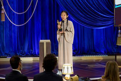 Chloé Zhao recebe o Oscar de melhor direção por 'Nomadland' neste domingo, 25 de abril, em Los Angeles.