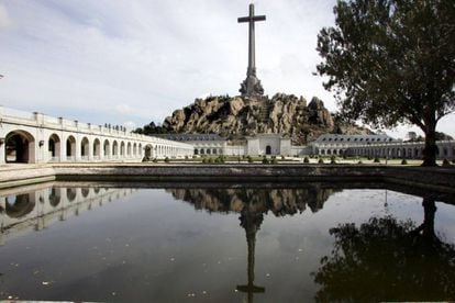 Vista da cruz no Vale dos Caídos.