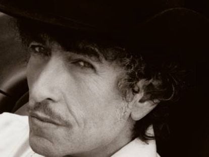 O cantor e compositor norte-americano Bob Dylan.