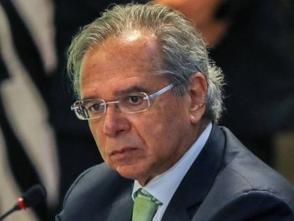 O ministro da Economia de Bolsonaro, Paulo Guedes.