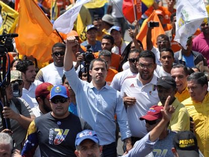 O líder da oposição da Venezuela, Juan Guaidó.