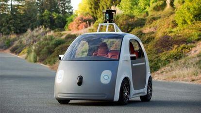 O protótipo do carro do Google.