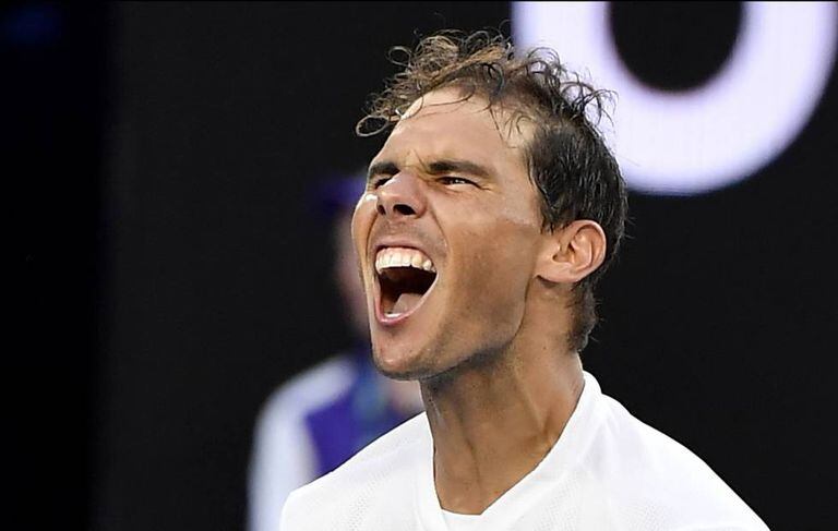 Rafa Nadal, depois de ganhar de Zverev.