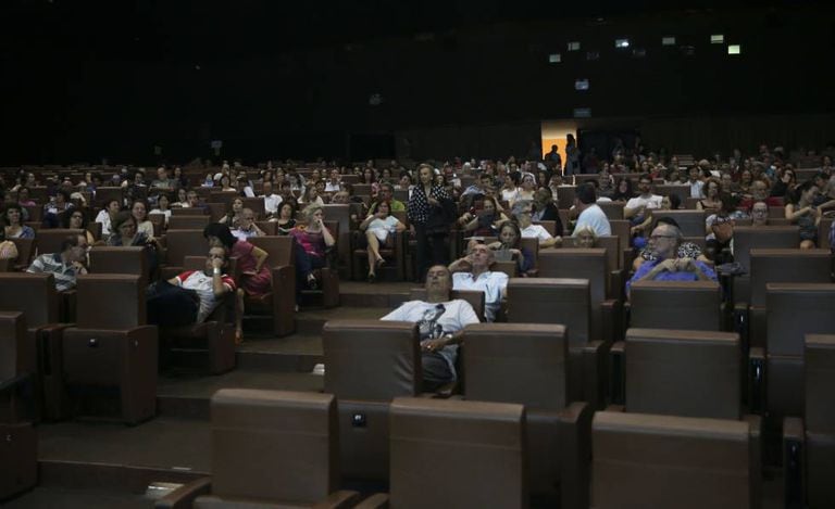 Público no Cine Brasília, na capital federal, em outubro.