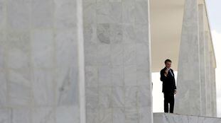 Bolsonaro no Planalto.