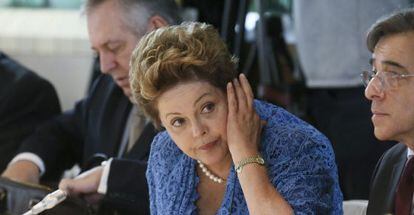 A presidenta Dilma Rousseff na Cúpula Brasil UE