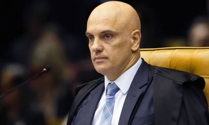 O ministro Alexandre de Moraes, nesta quarta-feira.