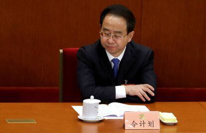 Ling Jihua em uma reunião em Pequim, em uma foto de arquivo de 2013.