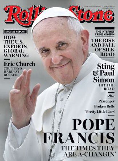 Capa da edição norte-americana da 'Rolling Stone'.