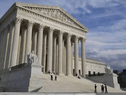 A sede da Suprema Corte dos Estados Unidos.
