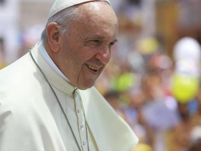 O papa Francisco, no Peru.