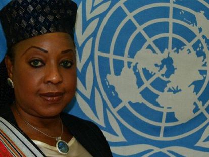 Fatma Samoura, em imagem das Nações Unidas.