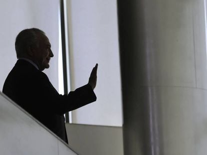 O ex-presidente Michel Temer em uma imagem de dezembro de 2018.