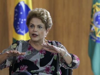 A presidenta Dilma Rousseff concede entrevista em Bras&iacute;lia nesta ter&ccedil;a. 